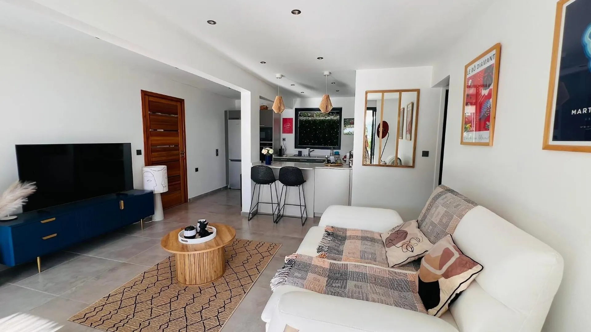 Daire Le Bo Diamant Garden - Appartement Standing Avec Jardin, Piscine Et Vue Mer Le Diamant